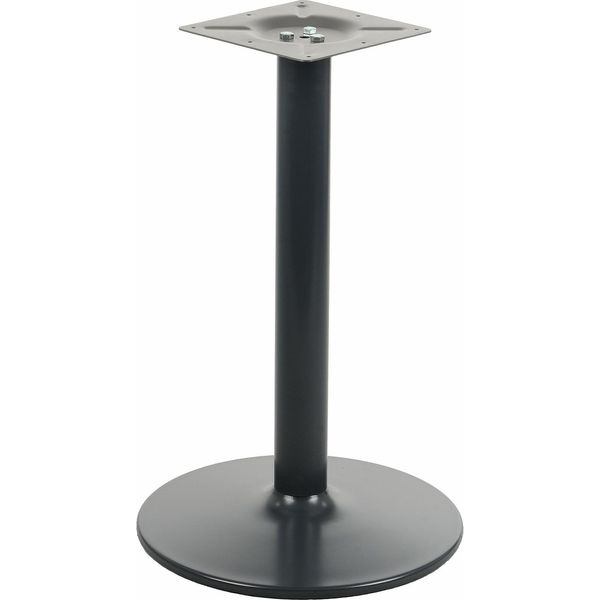 Base Per Tavolo In Metallo NY-B006, Per Ufficio, Hotel, Ristorante, Diametro 57 Cm, Altezza 72 Cm, Nero-image