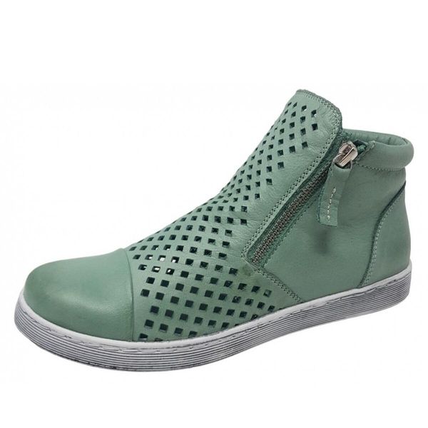 Andrea Conti Summer Boots Stivaletto Da Donna In Verde, Misura 36-image