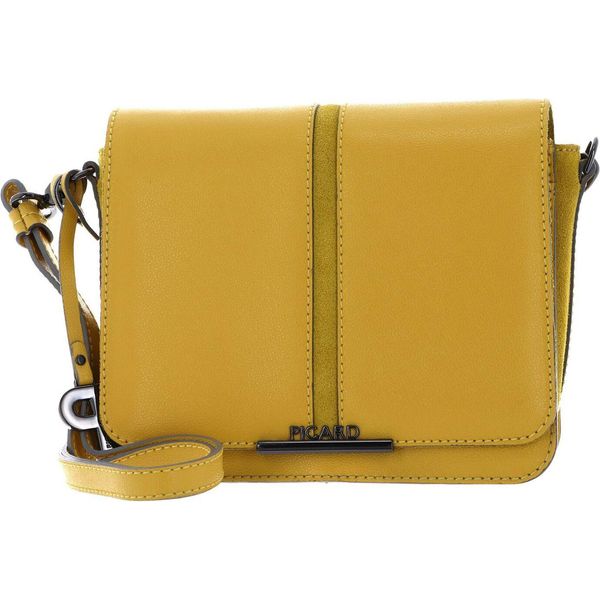Picard Pelle Borsa A Tracolla Borsa Da Sera Marie Crossbody Bag Lemon Giallo-image