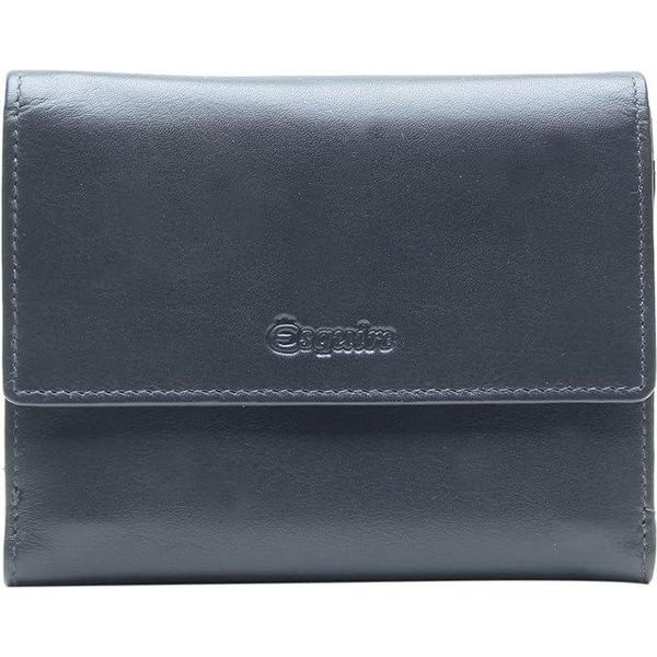 Esquire Pelle Portafoglio Viktoria Wallet With Flap Navy Blu Scuro-image