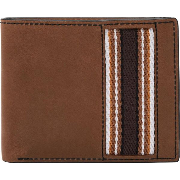 Fossil Portafoglio Bronson Bifold Wallet With Flip Id Medium Brown Marrone-image