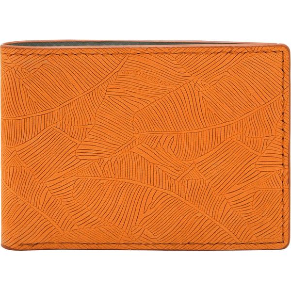 Fossil Portafoglio Bronson Fpw Bifold Wallet Medium Orange Arancione-image