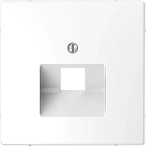 Merten MEG4521-6035 Piastra Centrale Per Inserto Uae, A 1 Canale, Bianco Loto, System Design-image