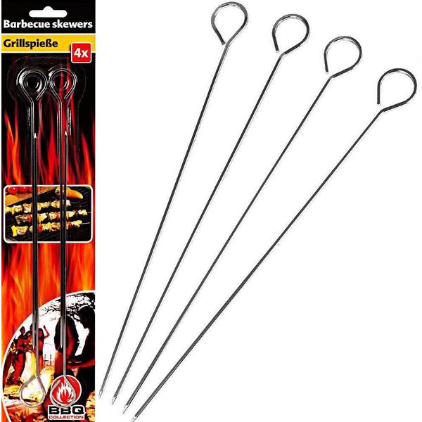 Bbq Collection 45652 Spiedini Per Barbecue 4 Pezzi-image