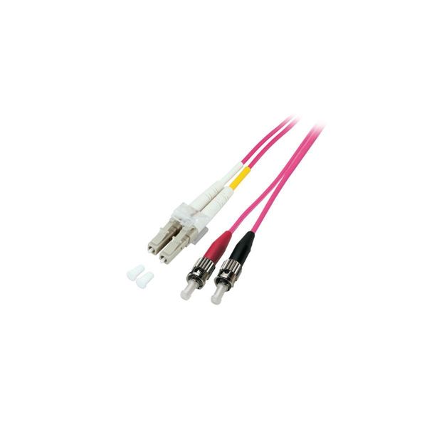 Patchkabel Lwl Duplex OM4 (Multimodale, 50/125) Lc/St, 2 M, Good Connections® (LW-802LT4)-image
