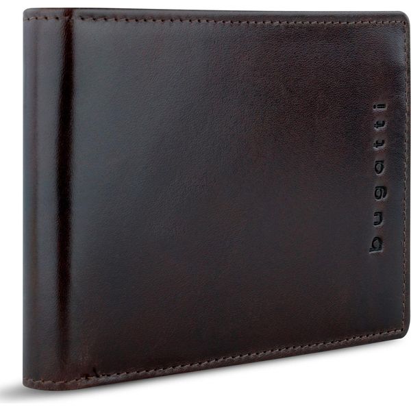 Bugatti Portafoglio Romano Rfid Wallet With Flap 8CC Brown Marrone Scuro-image