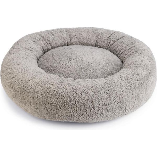 Beeztees Jaxx - Lettino Ortopedico Per Cani - Grigio - 70X70X25 Cm-image