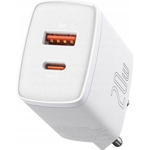 Baseus CCXJ-B02 Caricabatterie Per Dispositivi Mobili Universale Bianco Ac Ricarica Rapida Interna-image