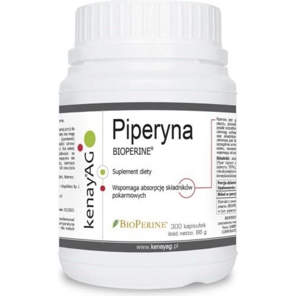 Integratori Alimentari Kenay Piperyna (300 Capsule) 3138-image