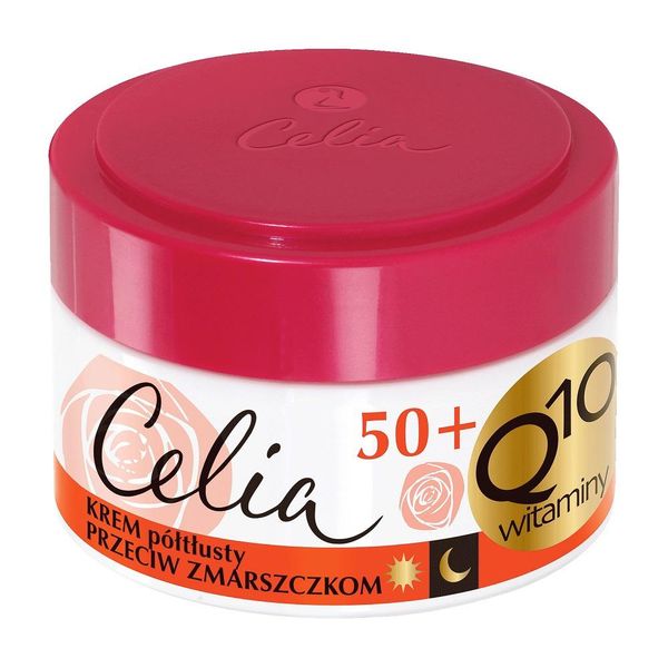Celil Q10 Crema Antirughe Con Vitamina E - Trattamento Giorno E Notte 50Ml-image