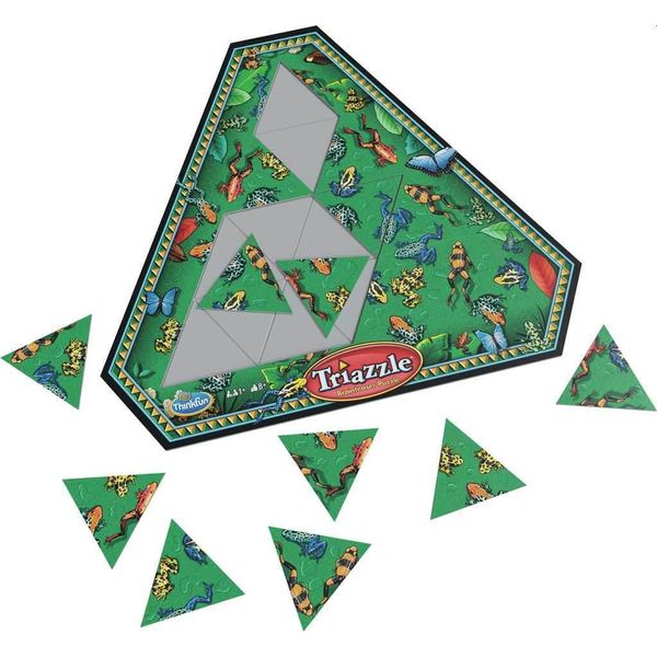 Thinkfun 76490 Triazzle Frogs, Un Puzzle Di Logica Per Bambini E Adulti Dagli 8 Anni In Su-image