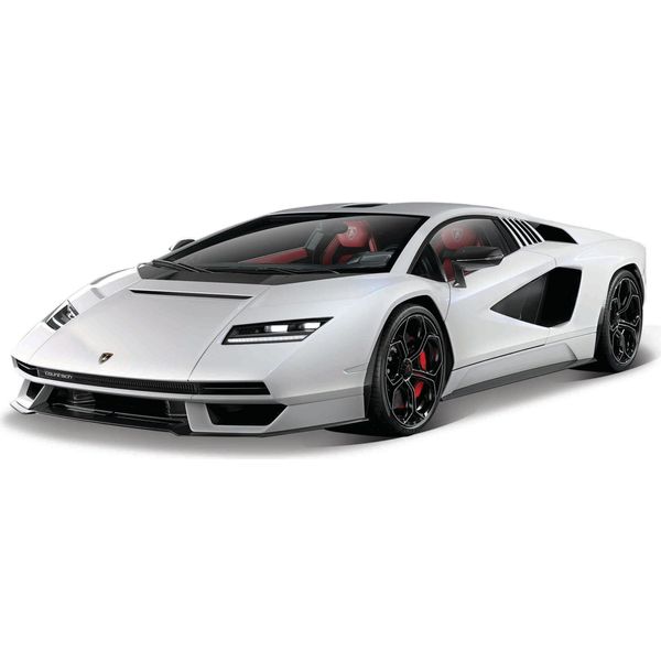 Bburago 18-21102 - Automodello - Lamborghini Countach Lpi 800-4 (Bianco, Scala 1:24)-image