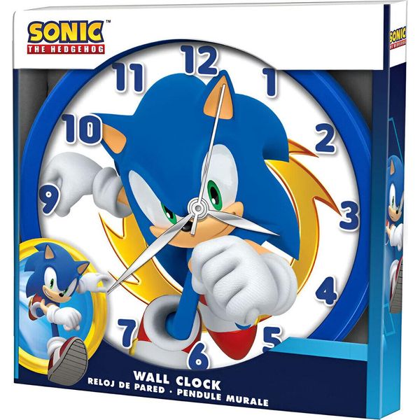 Zegar śCienny Sega Sonic The Hedgehog - Premium Oficjalny Produkt Akcesoryjny-image