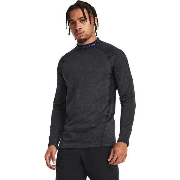 Maglietta Under Armour Cg Armour Twist Mock Langarm Grau Xs Mann Grau Xs-image
