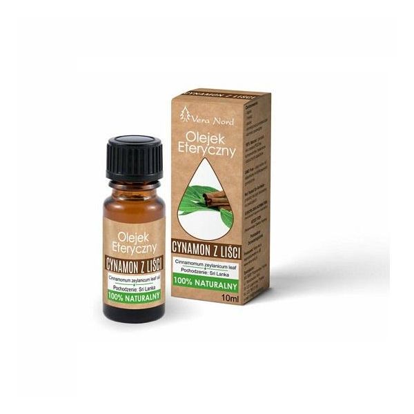 Vera Nord Olio Essenziale Naturale Di Foglie Di Cannella, 10 Ml-image