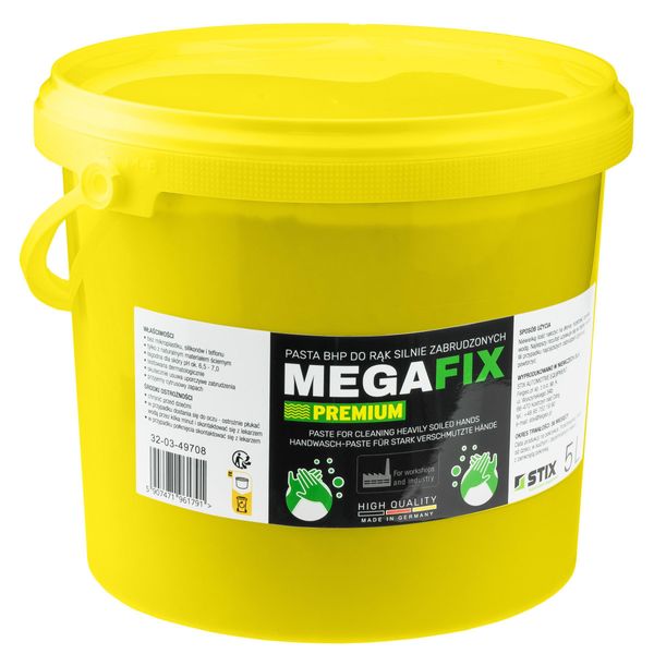 Stix Bhp Pasta Lavamani Megafix Premium Deutsch Per Mani Molto Sporche, 5 Litri-image
