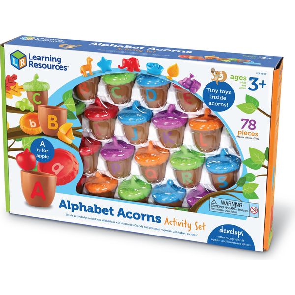 Risorse Didattiche Ghiande Dell'alfabeto Set Di Attività Per Bambini-image