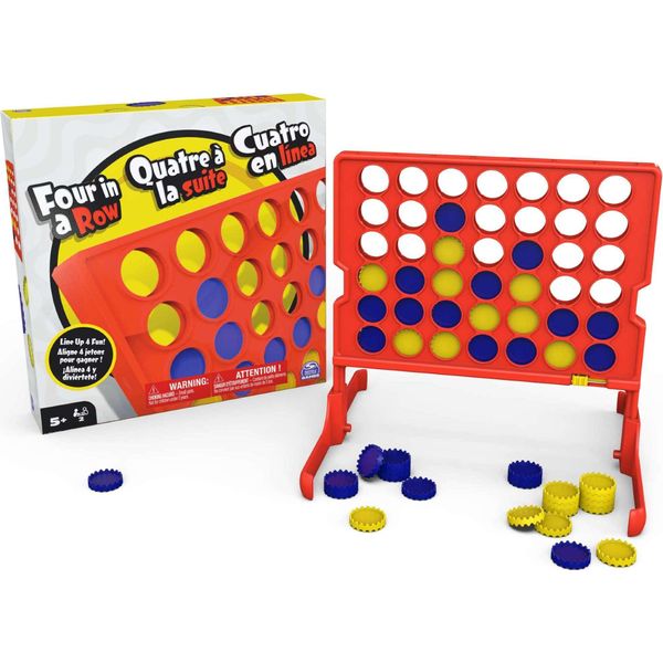 Quattro Di Fila Puzzle Gioco Sociale Per Famiglie Classico 4 Di Fila-image