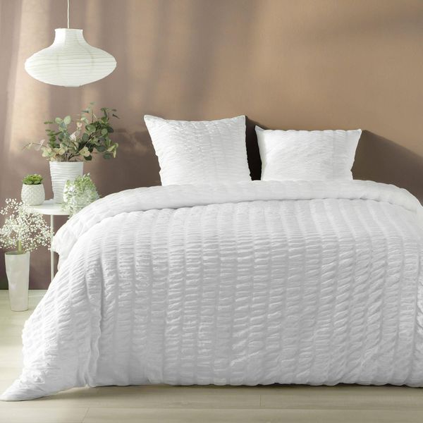 Set Di Lenzuola In Microfibra Plissia, 240 X 220 Cm-image