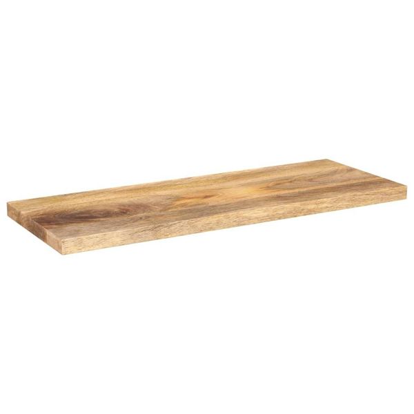Syfax™ Piano Tavolo 80X40X2,5 Cm Rettangolare Legno Massello Di Faggio-image