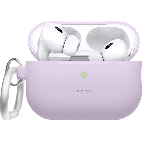 Elago Custodia Da Appendere In Silicone Per Airpods Pro 2 Lavanda-image