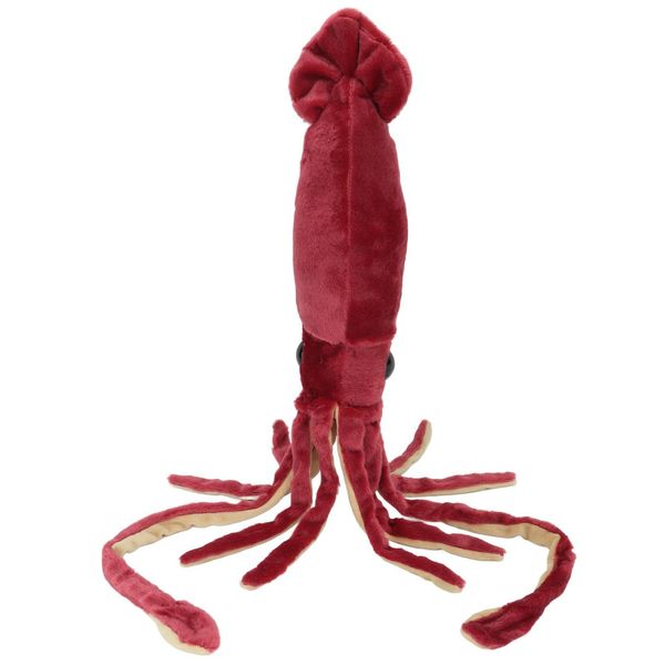 Bambola Animale Polpo Carino Grande Animale Marino Morbido Peluche Polpo Bambola Rossa-image