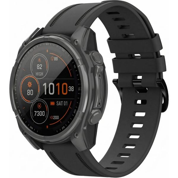 Garmin Fenix 8 - 43 Mm, Garmin Fenix 7S, Garmin Fenix 6S, Garmin Fenix 5S Cinturino: Imoshion Quickfit Silicone Band Line-image