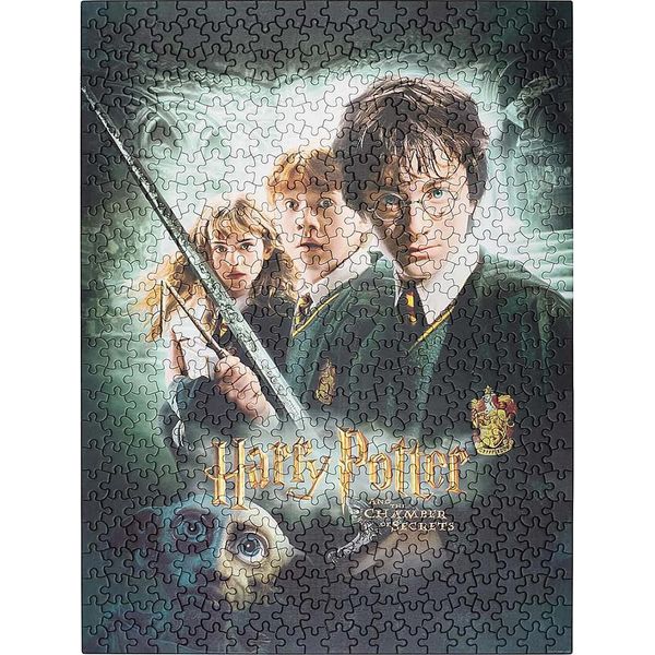 Harry Potter - Puzzle 500 Elementi In Una Scatola Decorativa (Harry Potter E La Camera Dei Segreti)-image