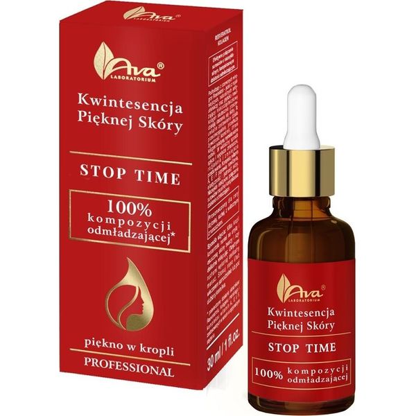 Ava Quintessence Of Beautiful Skin Stop Time Siero Viso Antirughe, 30 Ml-image