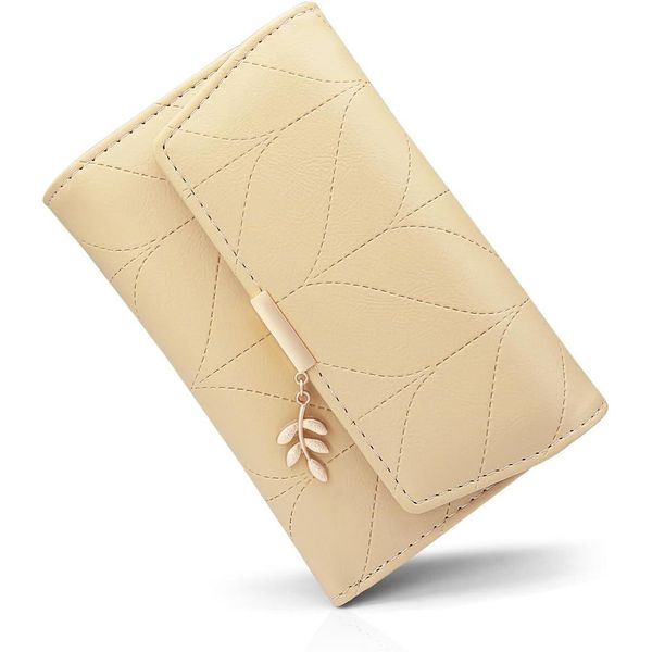 Portafoglio Da Donna In Morbida Piccolo Portafoglio Da Donna Con Molti Scomparti, Mini Portafoglio Da Donna Con Tasca Per Monete E Slot Per Carte Di Credito-image