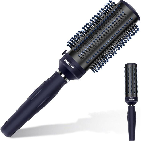 Spazzola Per Capelli, Pettine Massaggiante Antistatico Con Setole Retrattili, Spazzola Per Capelli Facile Da Pulire, Strumenti Per Lo Styling Dei Capelli Per Tutti I Tipi Di Capelli-image