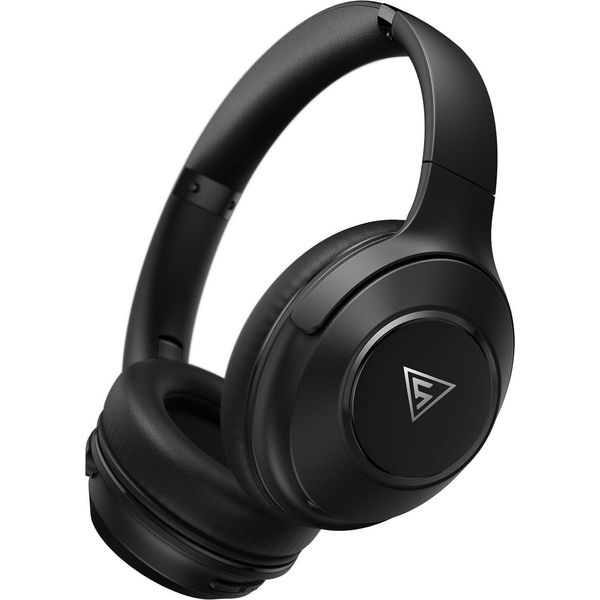 Doqaus Cuffie Senza Fili Bluetooth, 70 Ore Di Riproduzione, Over Ear, Bluetooth 5.3, Con Cavo, 3 Modalità Eq, Stereo Hifi Pieghevole Senza Fili, Da Viaggio, Nero-image