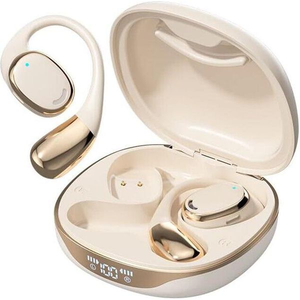 Cuffie Bluetooth Open Ear Senza Fili, Auricolari Sportivi Senza Fili Con Gancio Per Orecchio, Cuffie A Conduzione Ossea Ad Aria, Cuffie A Conduzione Ossea Per La Corsa-image