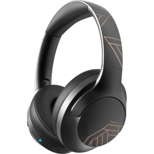 Cuffie Bluetooth Sopra L'orecchio, 50 Ore Di Riproduzione Cuffie Senza Fili Pieghevoli Con Microfono, Bluetooth 5.3, Hifi Stereo, 90 Gradi Ruotabile Viaggio/Pc-image