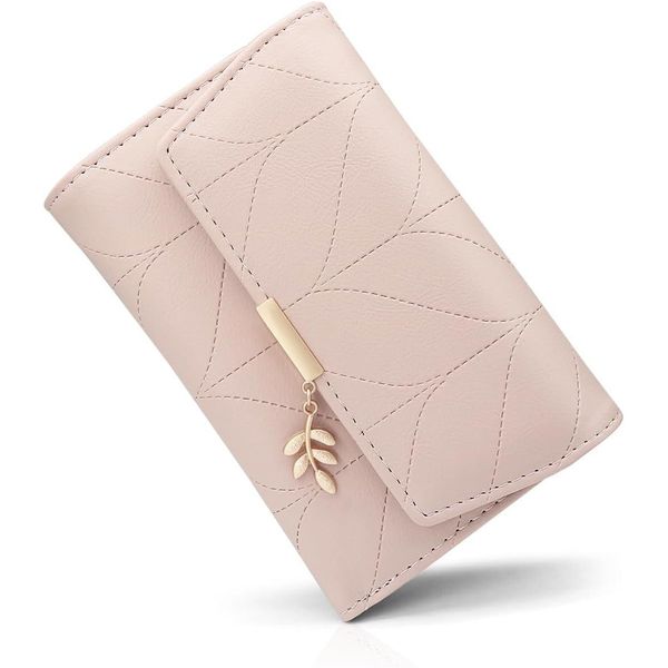 Portafoglio In Morbida Piccolo Portafoglio Da Donna Con Molti Scomparti, Mini Portafoglio Da Donna Con Tasca Per Monete E Slot Per Carte Da Donna-image