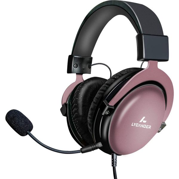 Cuffie Da Gioco Con Microfono E Luce Led, Ingresso Da 3,5 Mm, Per Pc, PS4, Xbox One, Nintendo Switch E Altro Ancora-image