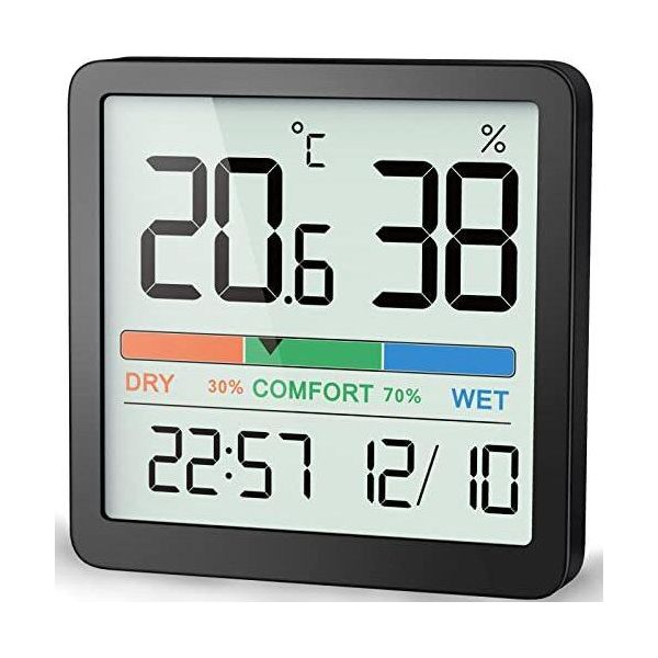 Termoigrometro Digitale Noklead, Termometro Portatile, Igrometro Per Interni, Dispositivo Di Misurazione Della Temperatura E Dell'umidità Ad Alta Precisione Per Il Controllo Del Clima-image