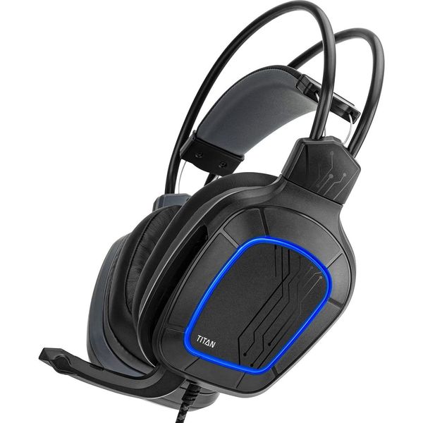 Cuffie Da Gioco Sonore Per Pc/Laptop/Ps4/Xbox/Nintendo Switch, Con Microfono Omnidirezionale, Driver Da 50 Mm, Effetto Luce Rgb-image