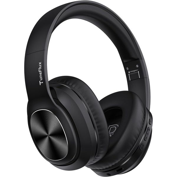 Pieghevole Con 80 Ore Di Durata Della Batteria, Cuffie Bluetooth Senza Fili Con 3 Modalità Eq, Stereo Hifi, Microfono Incorporato-image