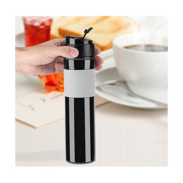 350 Ml Mini Caffettiera Portatile Per Caffè Espresso French Press, Macchina Da Viaggio, Caffettiera Portatile Per Caffè Pressato A Mano Compatto-image