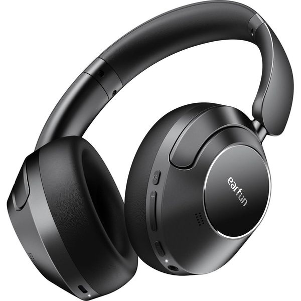 Cuffie Over-Ear Wave Pro Bluetooth, Cancellazione Attiva Del Rumore Ibrida, Audio Ad Alta Risoluzione, Batteria Da 80 Ore, Vestibilità Comoda, 5 Microfoni, Bt Multipoint, Eq Nell'app-image