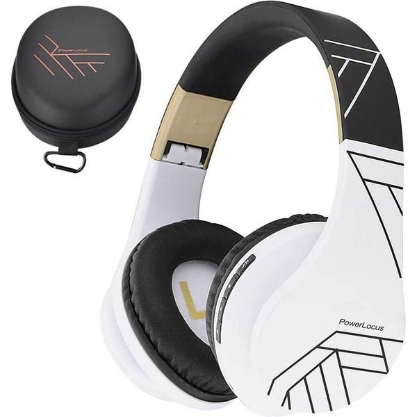 Cuffie Over-Ear Bluetooth, Cuffie Stereo Pieghevoli Senza Fili Cuffie Wireless E Cablate Con Microfono Integrato, Micro Sd/Tf, Fm Per Telefoni Cellulari-image