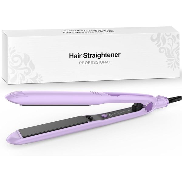 Piastra Arricciante E Lisciante 2 In 1, Piastra Professionale Per Capelli, Styling Veloce, Maggiore Lucentezza, Senza Crespo - Per Tutti I Tipi Di Capelli-image