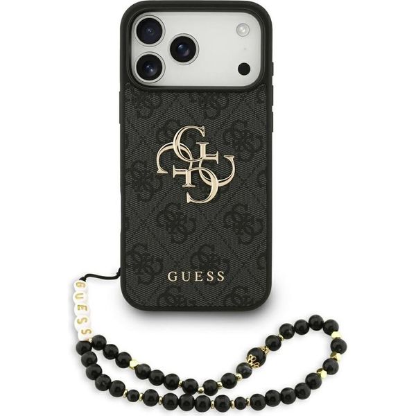 Etui Guess 4G Strap 4G Classic Logo Na Iphone 17 Pro Max - Czarne-image