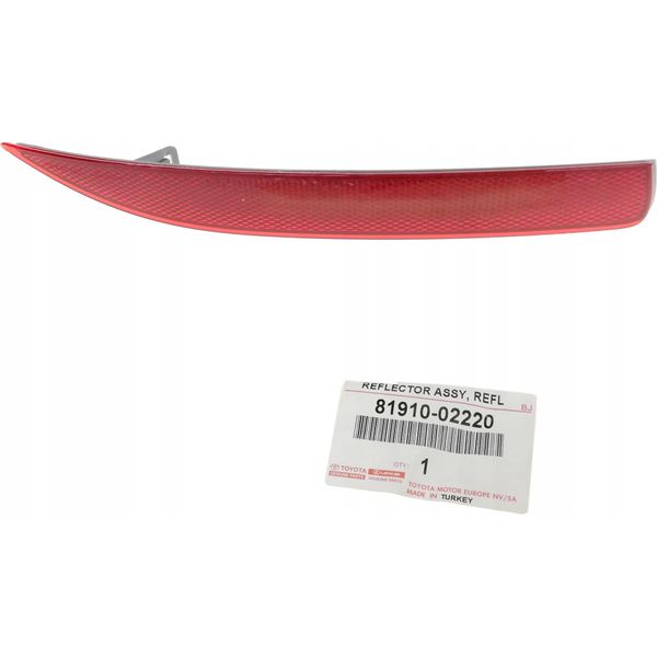 Toyota Corolla Riflettore Paraurti Posteriore Destro 81910-02220 Oe-image