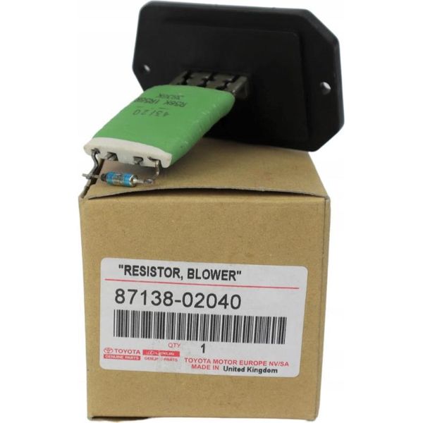 Toyota Avensis Corolla Hilux Fortuner Resistenza Soffiatore 87138-02040 Oe-image