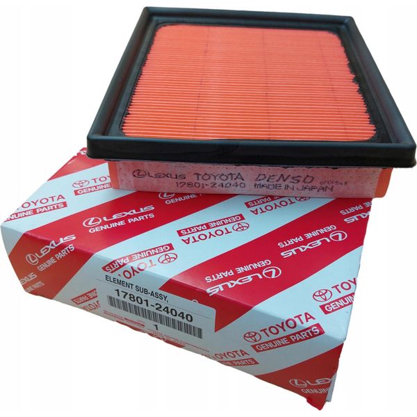 Filtro Aria Originale Toyota C-Hr Corolla Prius Yaris 17801-24040 Oe-image