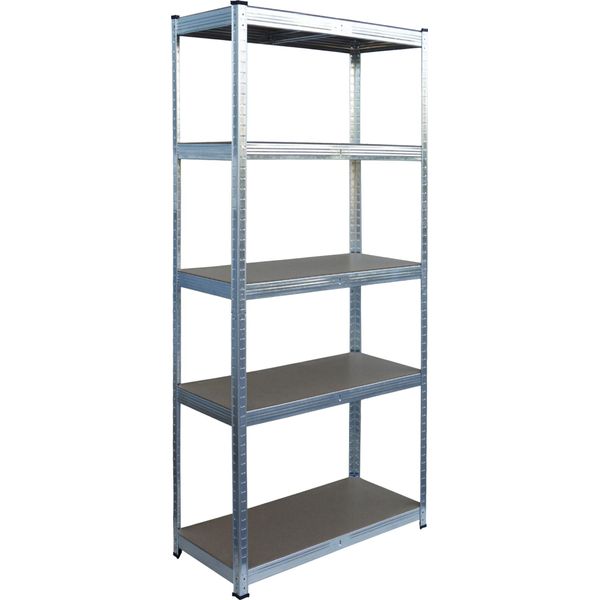 Scaffalatura Relaxdays Per Carichi Pesanti A 5 Livelli Fino A 875 Kg-image