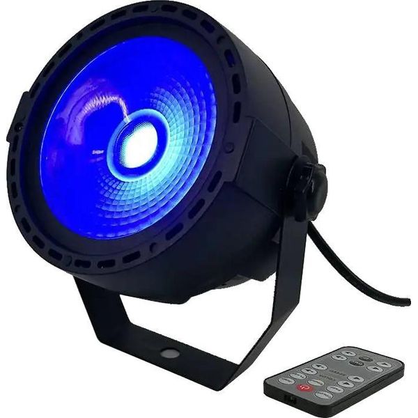 Effetto Faretto Da Palcoscenico, Telecomando Senza Fili, Modalità Dinamiche, 4 Pezzi 30W Rgb, Ue-image