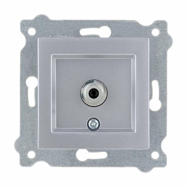 Presa Sat Con Filtro, Attacco Tipo F Argento 262/10E Exen-image